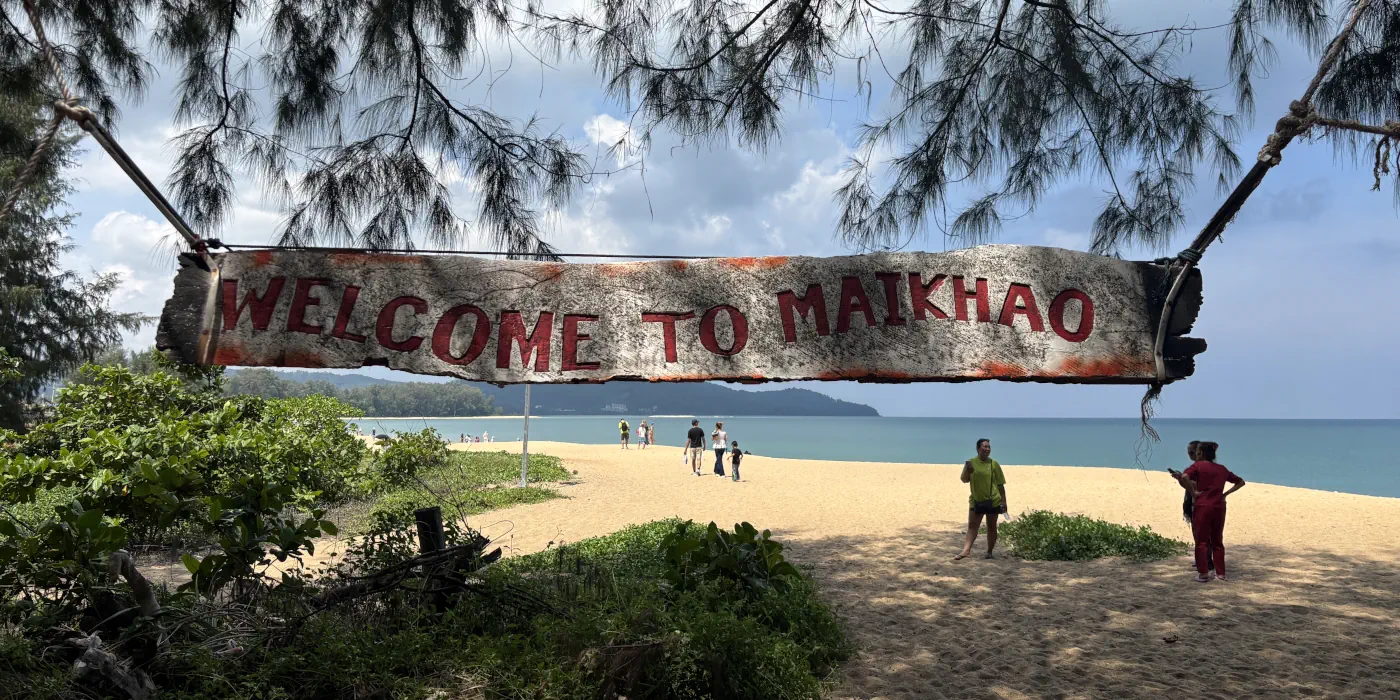 Mai Khao Beach Panorama