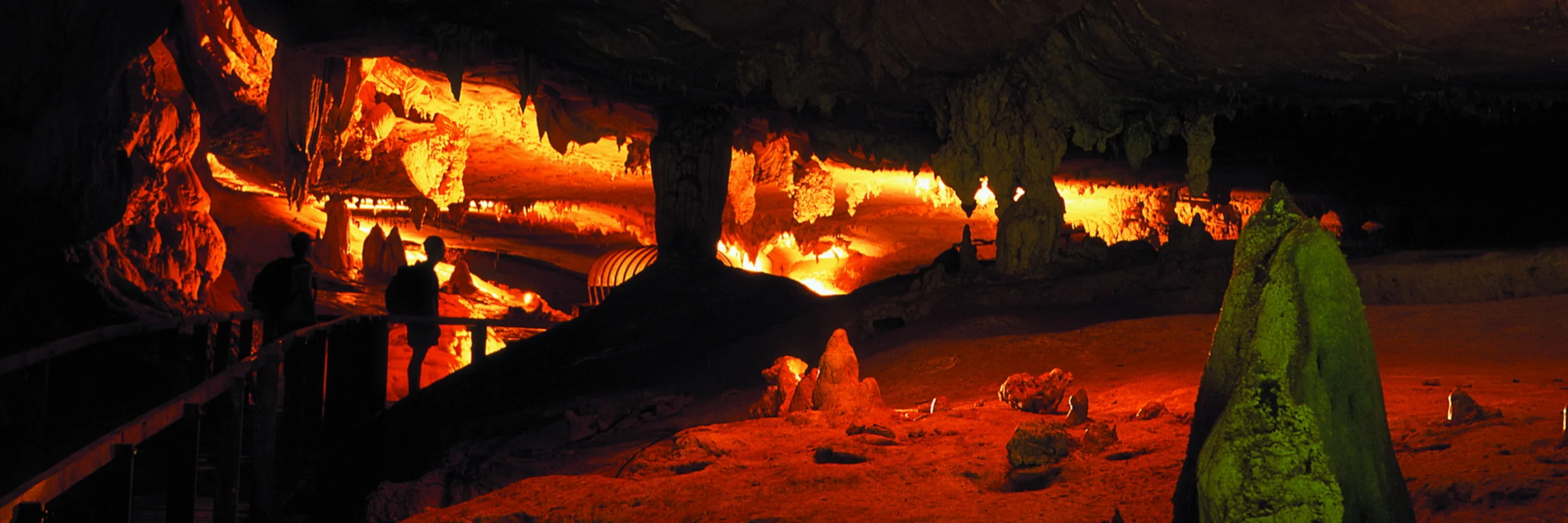 Wind Cave im Gunung Mulu Nationalpark im malaysischen Bundesstaat Sarawak auf Borneo