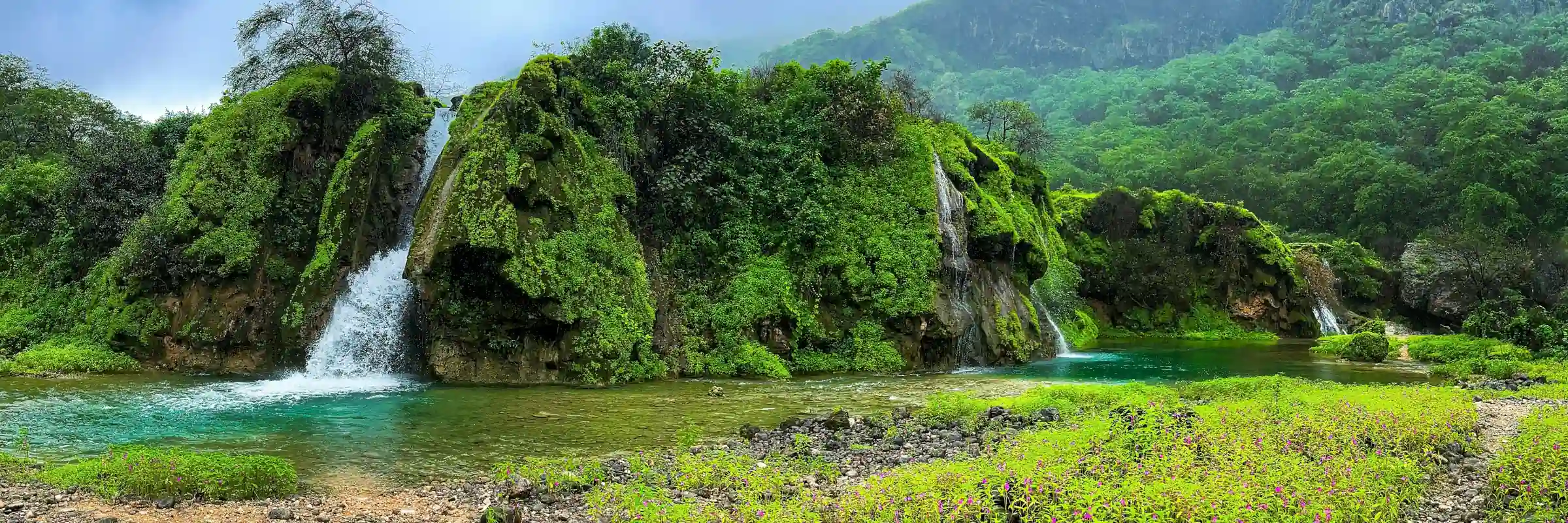Wadi Darbat nahe Salalah im Oman