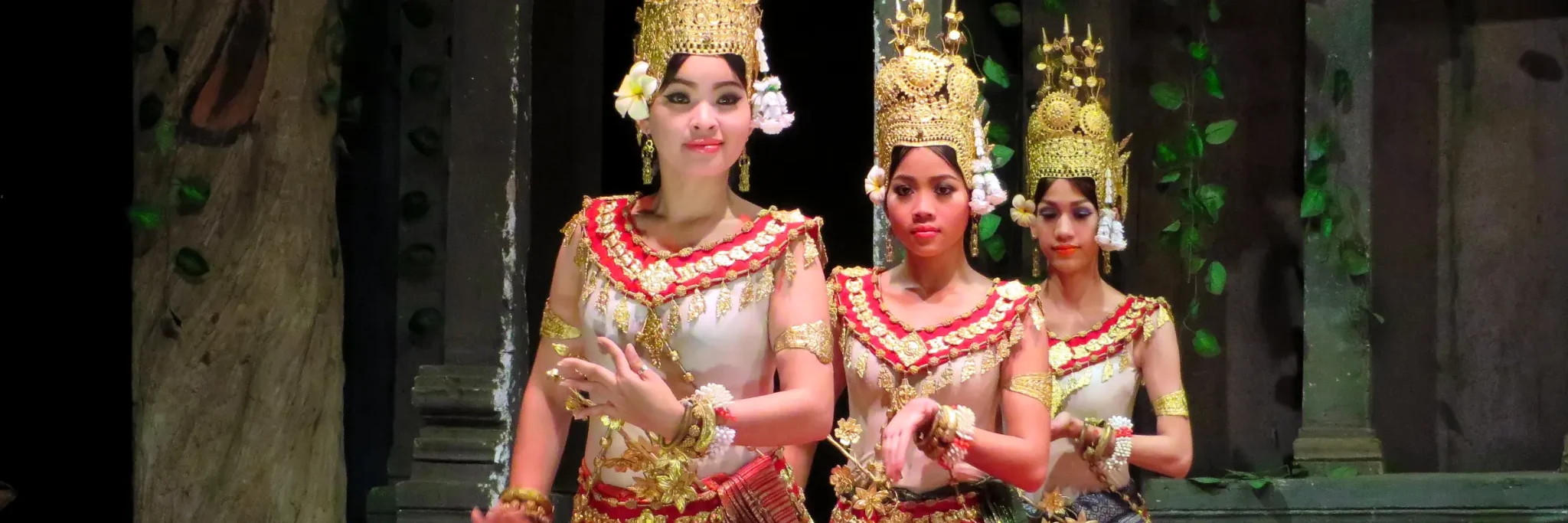 Apsara-Tänzerinnen im kambodschanischen Siem Reap